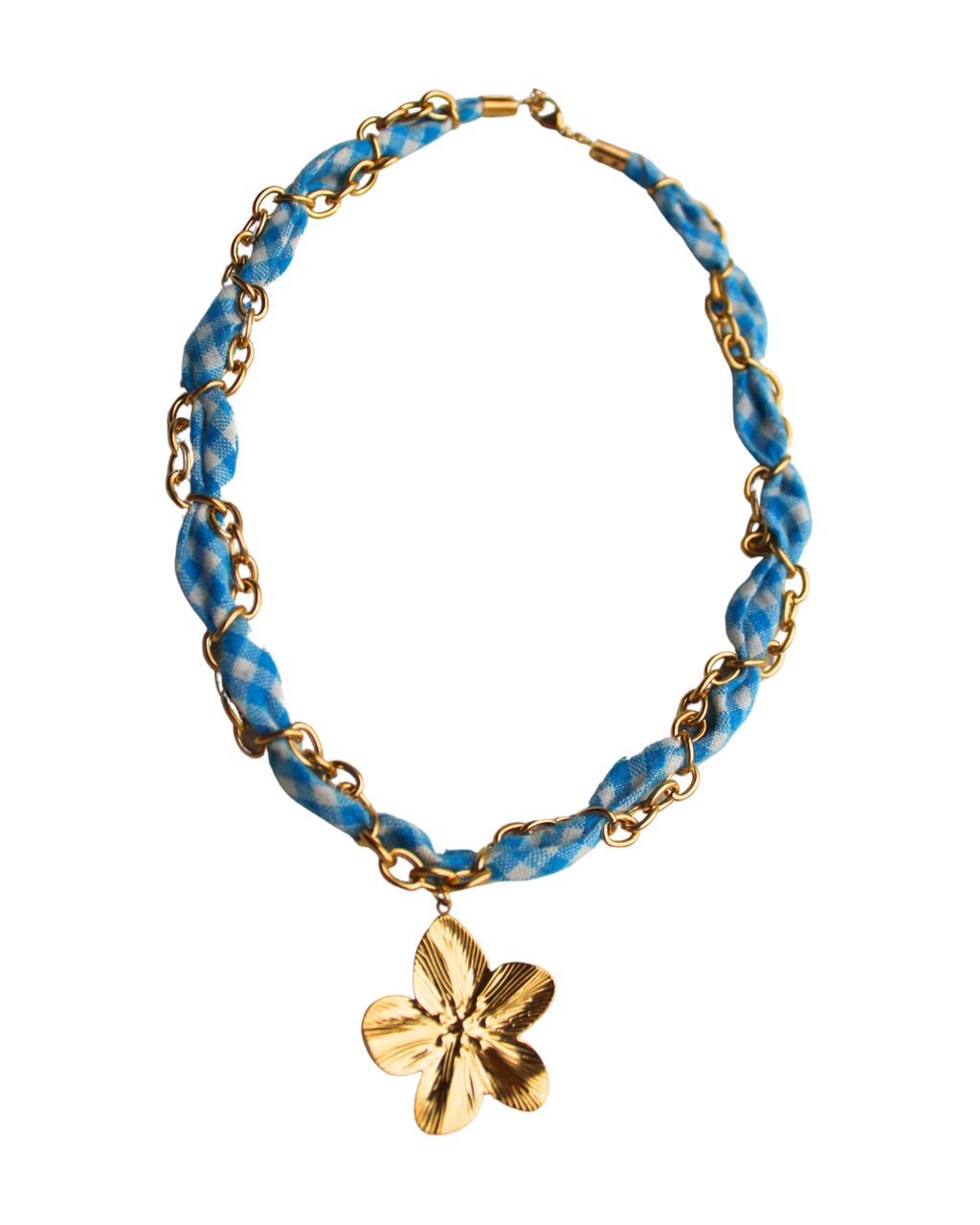 The Bloom Necklace in Seaglass