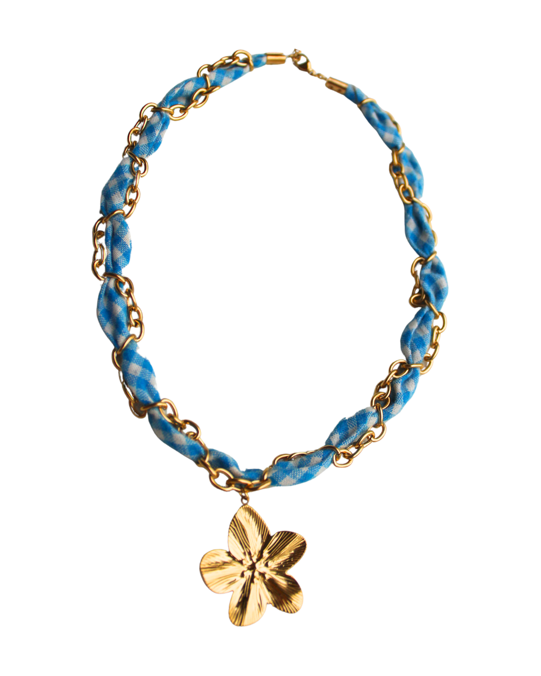 The Bloom Necklace in Seaglass