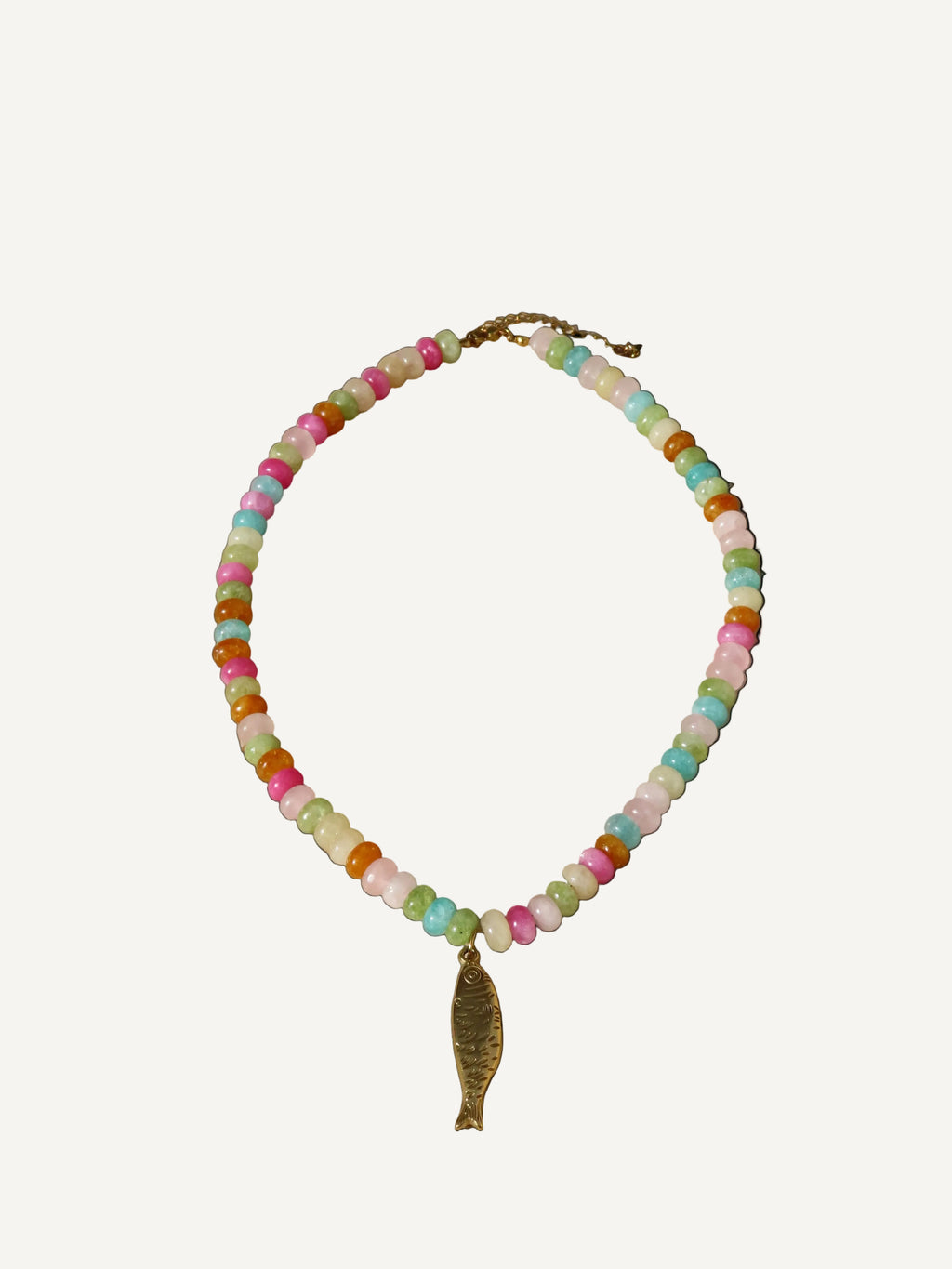 Big Catch Necklace — Sherbert