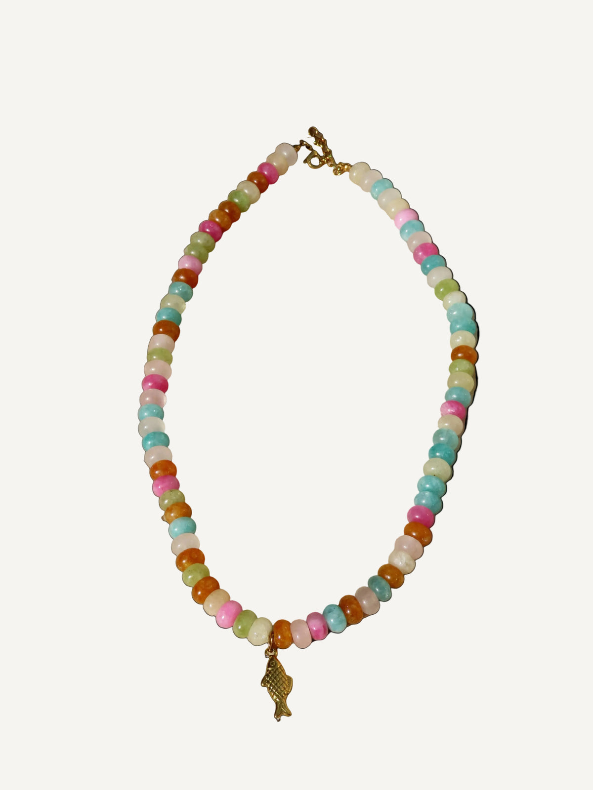 Big Catch Necklace — Sherbert