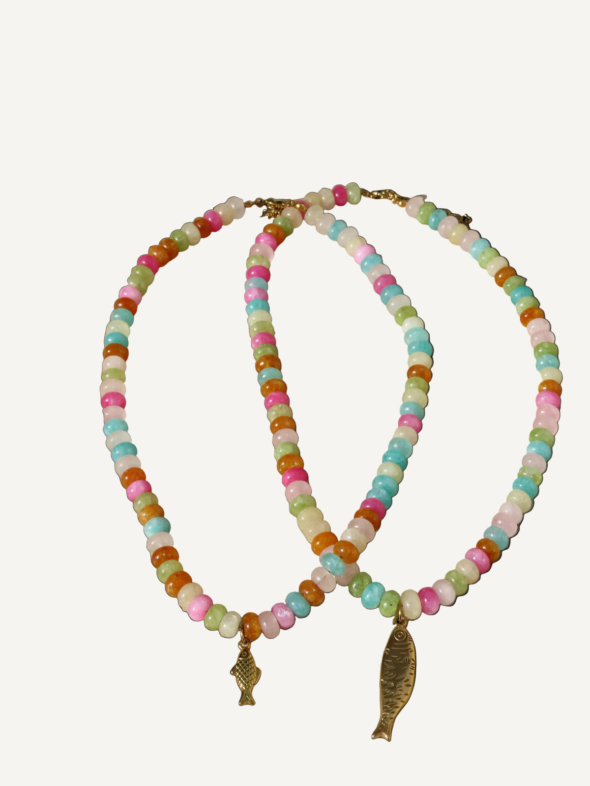 Big Catch Necklace — Sherbert